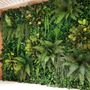 Floral decoration - Custom made wild plants wall - GREEN MOOD
