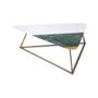 Coffee tables - GOLDEN ARCHER COFFEE TABLE - TONICIE'S