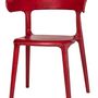 Chaises - Chaise Carol recouverte de cuir - SOL & LUNA