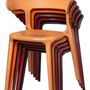 Chaises - Chaise Carol recouverte de cuir - SOL & LUNA