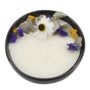 Candles - Candle in dried flowers scented with lavender 350ml - GABRIELLE - INSTANT CANDIDE