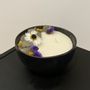 Candles - Candle in dried flowers scented with lavender 350ml - GABRIELLE - INSTANT CANDIDE