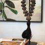 Decorative objects - Prayer Bead Sculpture in Ceramic - STUDIO JULIA ATLAS