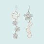 Jewelry - Blossoms Silver Filigree Rose Gold Earrings - WEI YEE