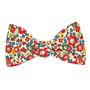 Apparel - FLORAL BOW TIE LIBERTY BETSY ANN B - LE COQ EN PAP'