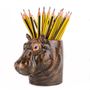Ceramic - Hippo pen pot - QUAIL DESIGNS EUROPE BV