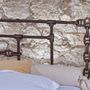 Artistic hardware - Industrial design Iron bed - Model Areti - VOLCANO - HANDMADE IRON BEDS