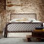 Quincaillerie d'art - Industrial style Handmade iron bed - Model Dimitra - VOLCANO - HANDMADE IRON BEDS