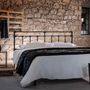 Artistic hardware - Industrial desing Handmade iron bed - Model Iris - VOLCANO - HANDMADE IRON BEDS