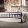 Artistic hardware - Industrial Handmade iron bed - Model Ekavi - VOLCANO - HANDMADE IRON BEDS