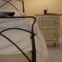 Artistic hardware - minimalist style Handmade iron bed  - Model Avra - VOLCANO - HANDMADE IRON BEDS