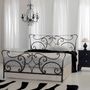 Objets design - Lit en fer fait main style art nouveau - Modèle Norm - VOLCANO - HANDMADE IRON BEDS