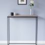 Console table - Wood & Iron Console - ATELIER MAJEUR