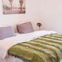 Bed linens - Hand woven blanket - CHABI CHIC