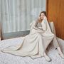 Homewear -  Large pure cashmere blanket / throw - SANDRIVER MONGOLIAN CASHMERE