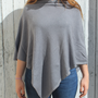 Apparel - Cashmere poncho. Handmade with love and care. - PECHAAN