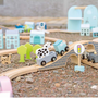 Jouets enfants - Circuit voitures en bois - JABADABADO