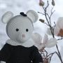 Soft toy - Alice - crochet mouse - LEGGYBUDDY