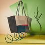 Bags and totes -  Side Mesh totebag - TRICOTÉ