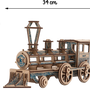 Toys - Locomotive motif bleu - KELPI & GOMILLE