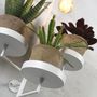 Wall lamps - Florence wall lamps with 3 plant holders - IT'S ABOUT ROMI