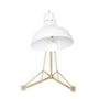 Hotel bedrooms - Diana Table Lamp White Gold - CIRCU