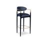 Chairs for hospitalities & contracts - Nahéma Bar Stool - COVET HOUSE