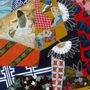 Autres décorations murales - dans la soie des kimonos  - ERIKA SELLIER CREATIONS