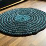 Other caperts - Dublin two-tone crochet mat - MAISON ZOE