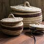 Decorative objects - Set of 3 Oval Baskets - MAISON ZOE