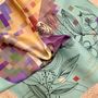Scarves - Limited Edition Silk Scarves “Islands” (Art & Design by Kristina Gaidamaka) - UKRAINIAN DESIGN BRANDS