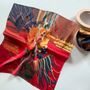 Scarves - Limited Edition Silk Scarves “Islands” (Art & Design by Kristina Gaidamaka) - UKRAINIAN DESIGN BRANDS