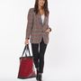 Sacs et cabas - SAC BIG BOAT VERNIS BORDEAUX L - DALZOTTO