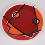 Decorative objects - Hand-paintend ceramic platter Fish - ATELIERNOVO