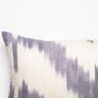Fabric cushions - Pillow IKAT NARCISO, Ash - COUTUME