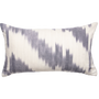 Fabric cushions - Pillow IKAT NARCISO, Ash - COUTUME