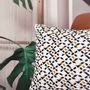 Fabric cushions - NAHUALA PILLOW, Ochre - COUTUME