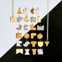 Jewelry - BAUHAUS Alphabet Necklace - DARKROOM