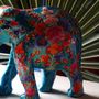 Objets de décoration - ÉLÉPHANT EN PAPIER MÂCHÉ PEINT À LA MAIN - PECHAAN