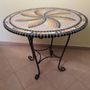 Dining Tables - SUMMER Living Table - IRON ART MOZAIC