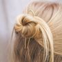 Hair accessories - Minimal hair pin  - CLARE ELIZABETH KILGOUR