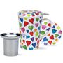 Accessoires thé et café - Warm Hearts, Wild Garden and Flamboyance on Shetland and Shetland Infuser shapes - DUNOON