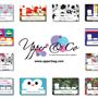 Cadeaux - Stickers pour carte de credit - UPPER & CO - FRENCHLINE
