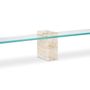 Benches for hospitalities & contracts - Glass Architectural Bench EQUILIBRIO - VETROGIARDINI