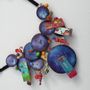 Jewelry - Ribbon pastille and paintings Necklace - LAURE BONNET