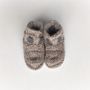Children's apparel - BUBU handknitted cardigan, bloomers and shoes 100%baby alpaca - SOL DE MAYO