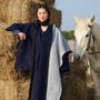 Apparel - SILK NEBULA Handcrafted cashmere felt coat - SANDRIVER MONGOLIAN CASHMERE