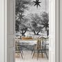 Other wall decoration - Panoramic Engraving Wallpaper - Les Oliviers - CIMENT FACTORY