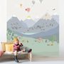 Other wall decoration - WALLPAPER MURAL MOUNTAINS - MIMI'LOU