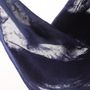 Scarves - Handcrafted cashmere and silk felt scarf - Mongolia blue - SANDRIVER MONGOLIAN CASHMERE